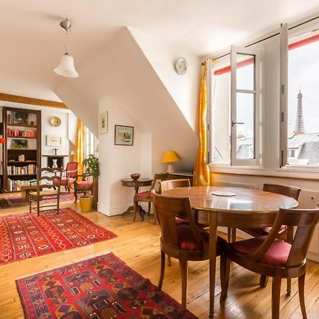 Ferienwohnung Veeve - Views To The Eighth Paris Exterior foto