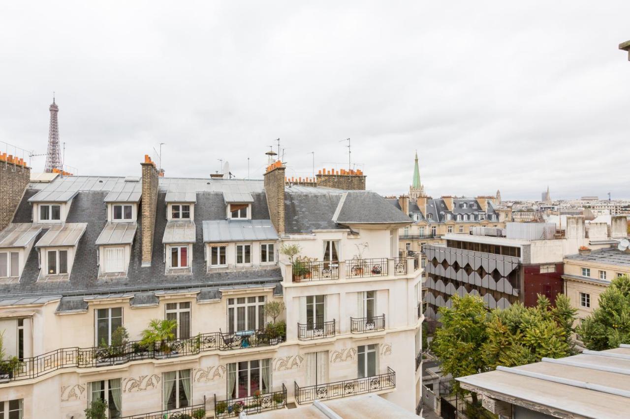 Ferienwohnung Veeve - Views To The Eighth Paris Exterior foto